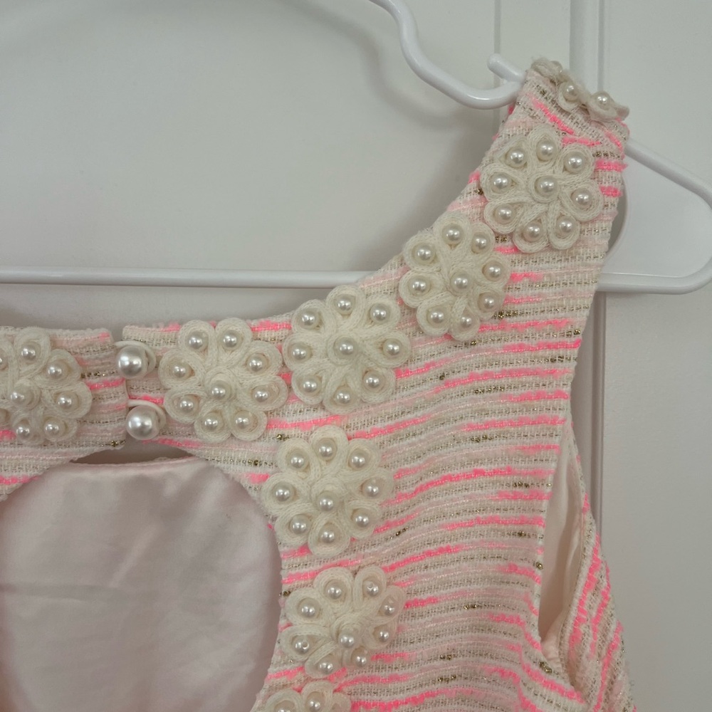 Lilly Pulitzer Nina Pink and Cream Backless Dress - Picture 7 of 13